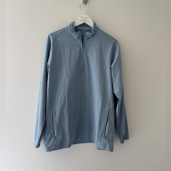 TRAVIS MATTHEW Men’s Twin Flame Blue Windbreaker - Picture 3 of 5
